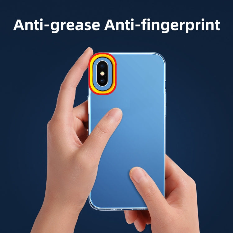 For iPhone X / XS Transparent Silicone Case