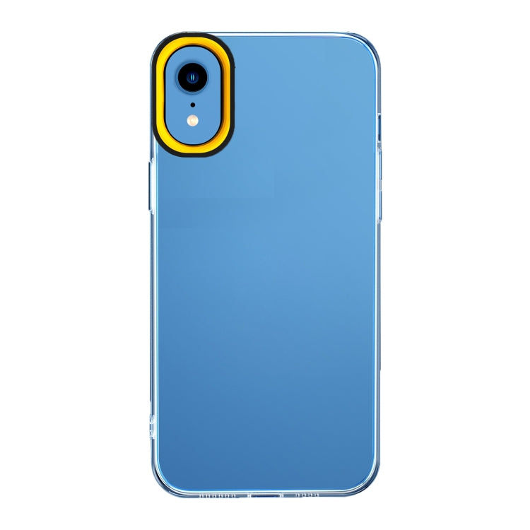 For iPhone XR Transparent Silicone Case