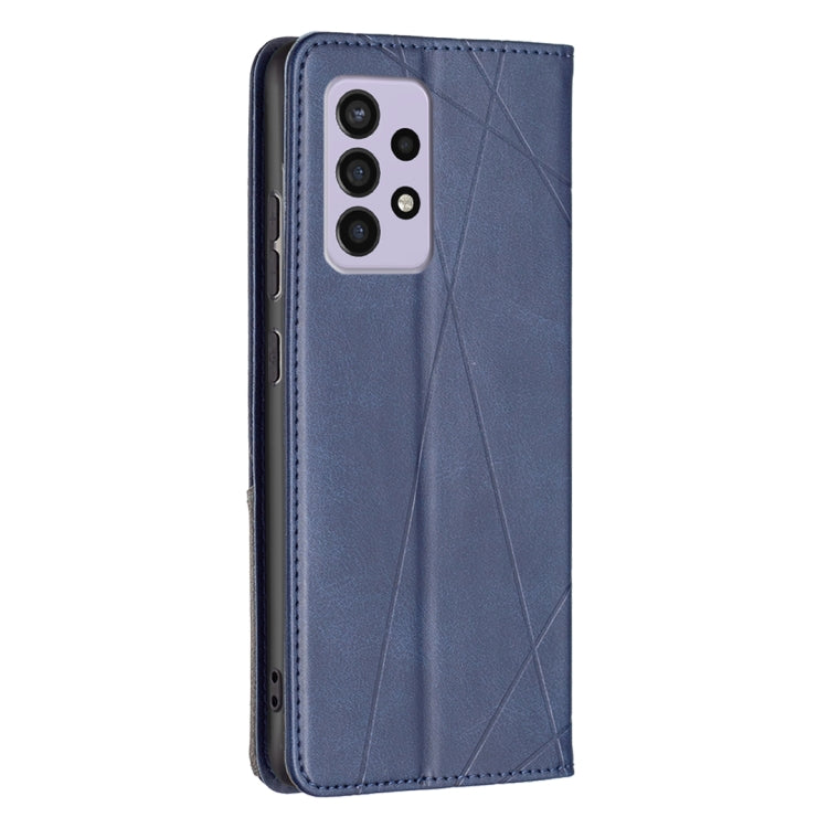 For Samsung Galaxy A33 5G Prismatic Invisible Magnetic Leather Phone Case