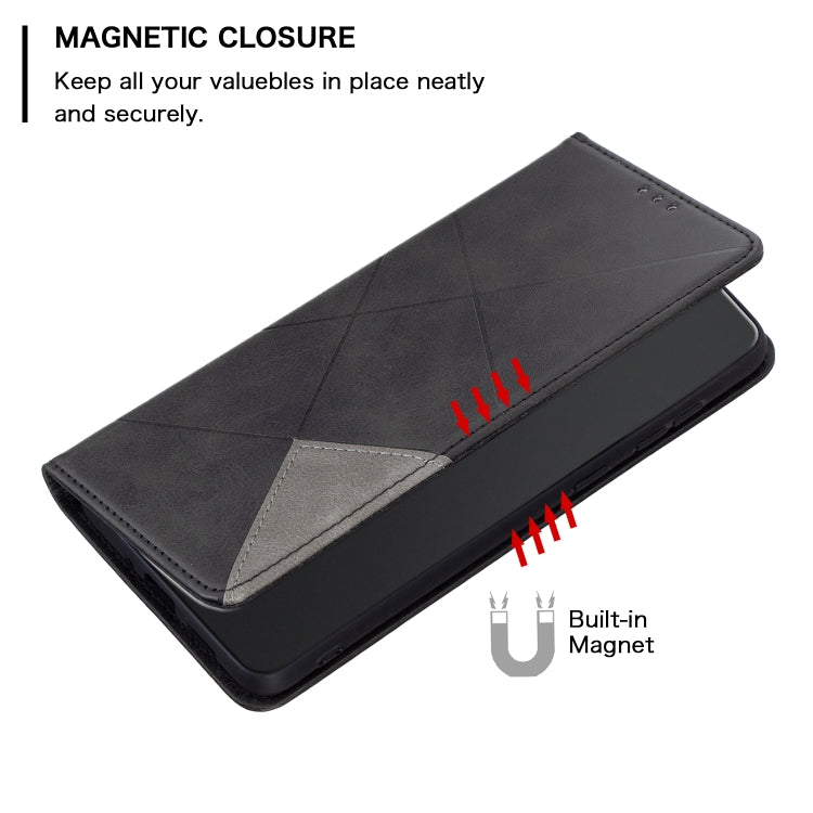 For Xiaomi 12 Prismatic Invisible Magnetic Leather Phone Case