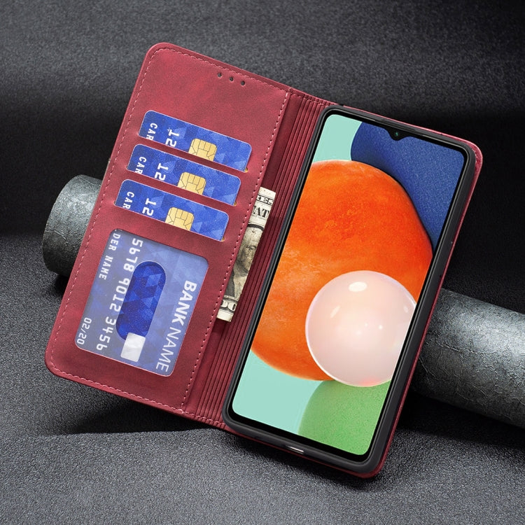 For Samsung Galaxy A13 4G Magnetic Splicing Leather Phone Case