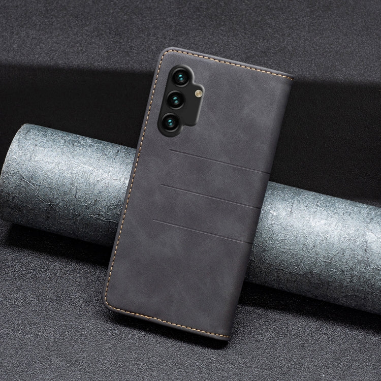 For Samsung Galaxy A13 4G Magnetic Splicing Leather Phone Case