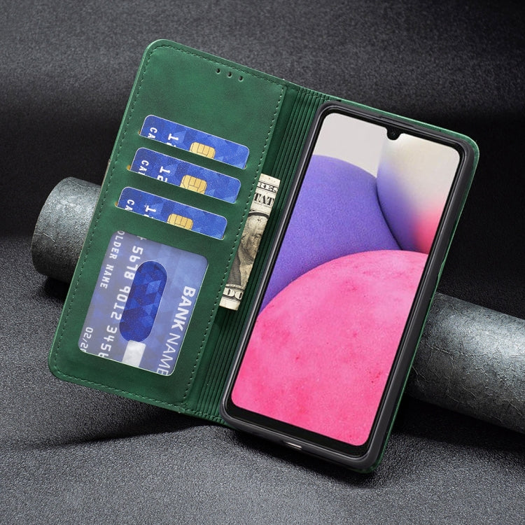 For Samsung Galaxy A33 5G Magnetic Splicing Leather Phone Case