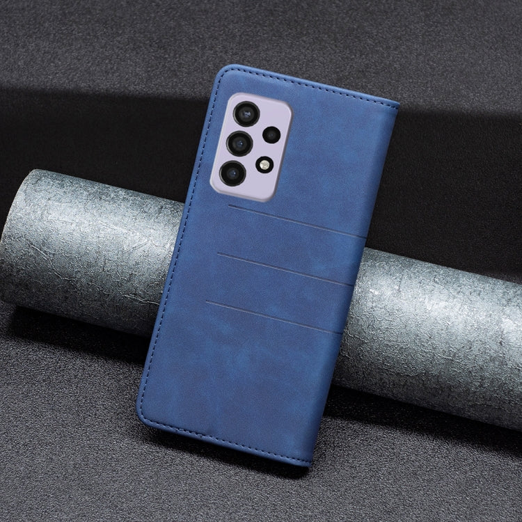 For Samsung Galaxy A33 5G Magnetic Splicing Leather Phone Case