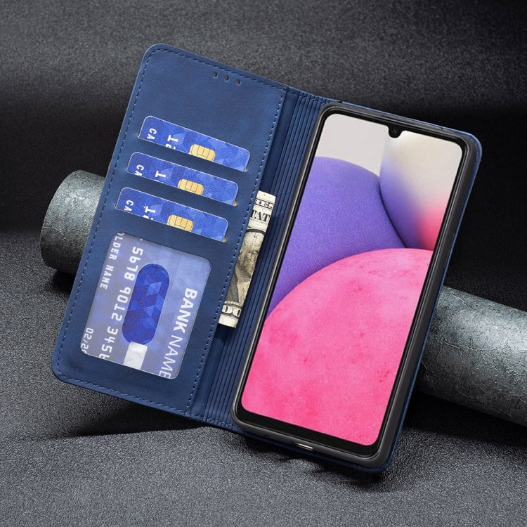 For Samsung Galaxy A33 5G Magnetic Splicing Leather Phone Case