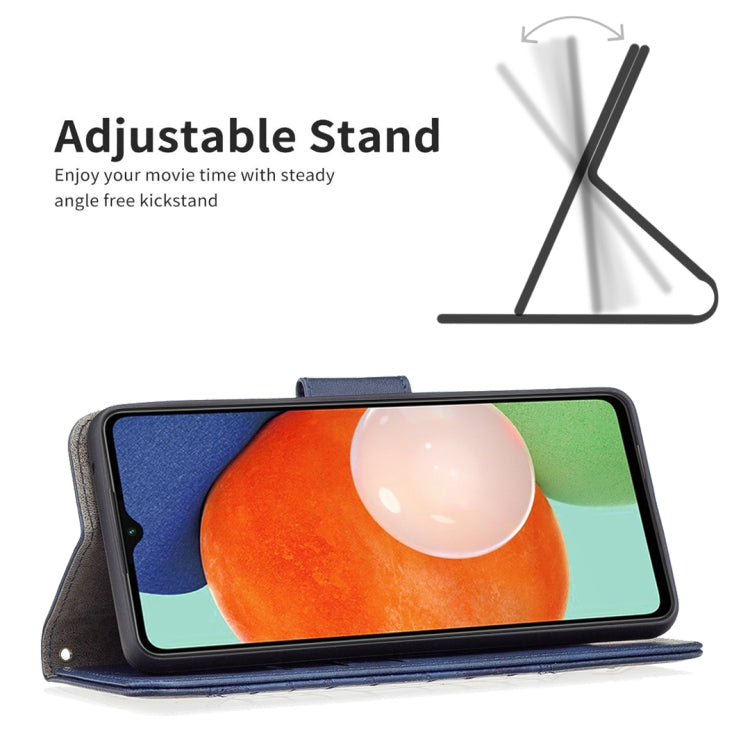 For Samsung Galaxy A13 4G Matching Color Crocodile Texture PU Leather Phone Case