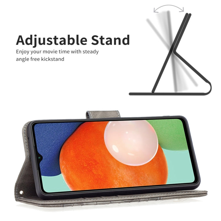 For Samsung Galaxy A13 4G Matching Color Crocodile Texture PU Leather Phone Case
