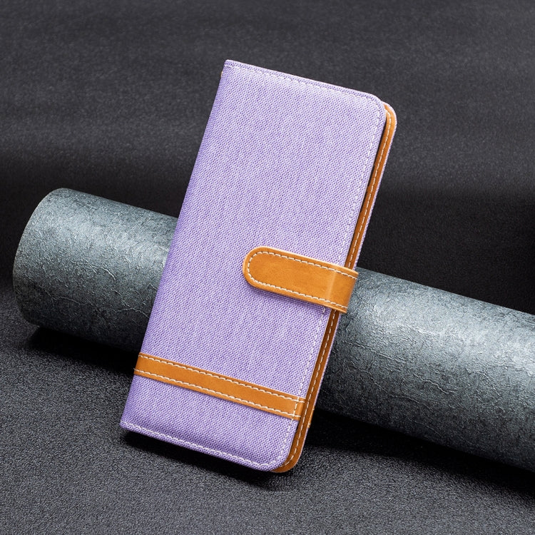 For Xiaomi 12 Color Matching Denim Texture Leather Phone Case