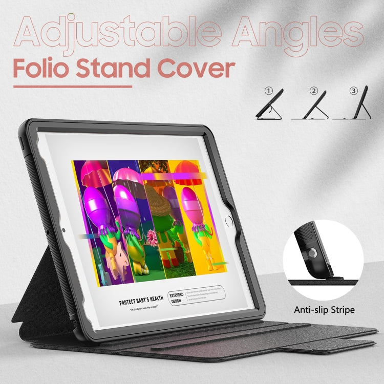 For iPad Pro 11 2022 / 2021 / 2020 / 2018 / Air 2020 10.9 Litchi Texture PU Leather Tablet Case