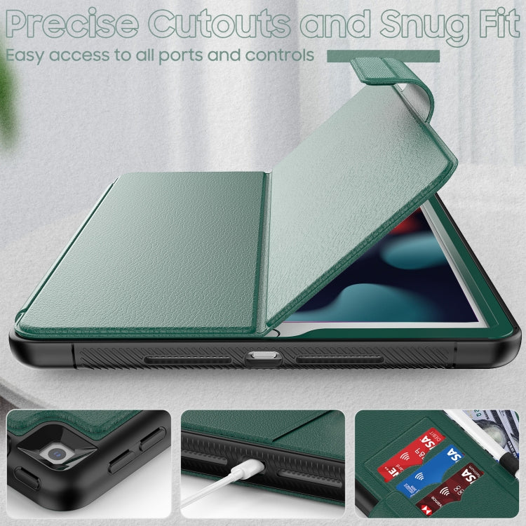 For iPad Pro 11 2022 / 2021 / 2020 / 2018 / Air 2020 10.9 Litchi Texture PU Leather Tablet Case