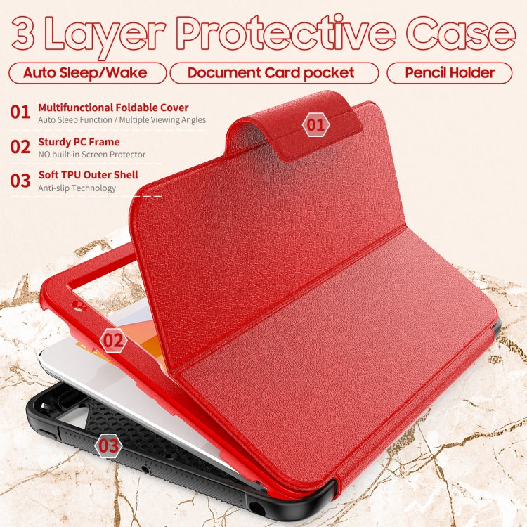 Litchi Texture PU Leather Tablet Case For iPad mini 5 / 4