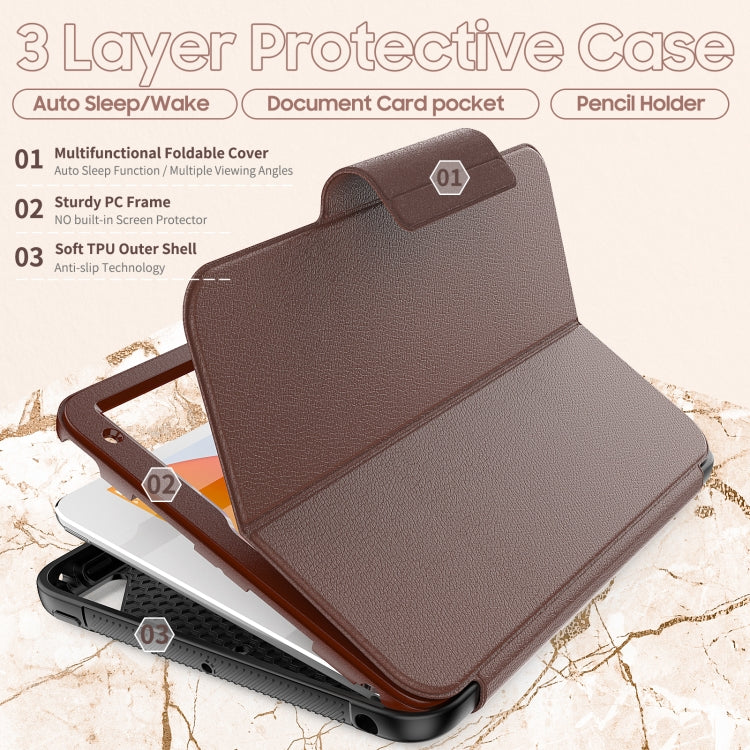 Litchi Texture PU Leather Tablet Case For iPad mini 5 / 4