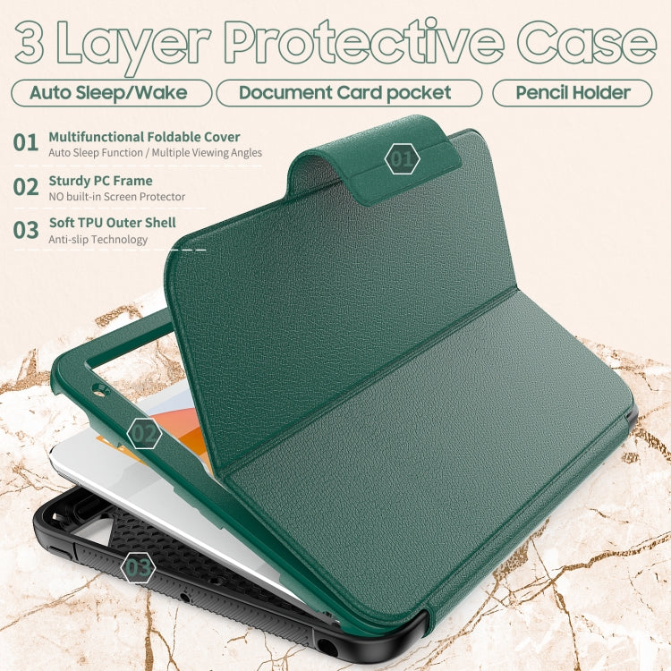 Litchi Texture PU Leather Tablet Case For iPad mini 5 / 4