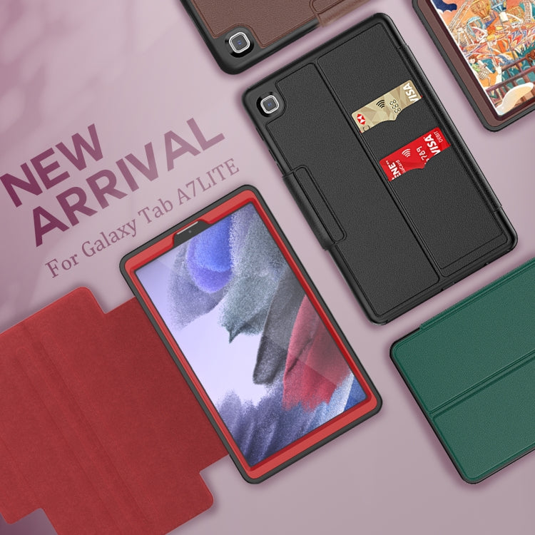 Litchi Texture PU Leather Tablet Case For Samsung Galaxy Tab A7 Lite 8.7 T220/T225