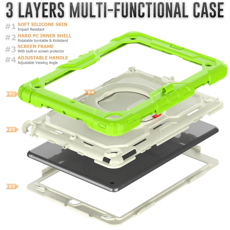 For iPad 10.2 2021 / 2020 / 2019 Silicone + PC Tablet Case