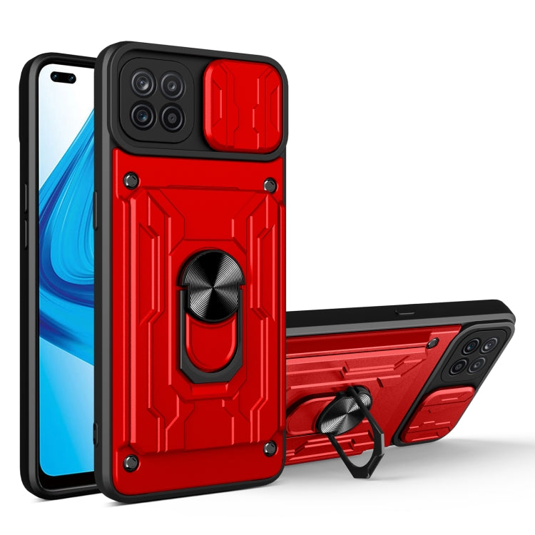 For OPPO F17 Pro / A93 Sliding Camshield Card Phone Case