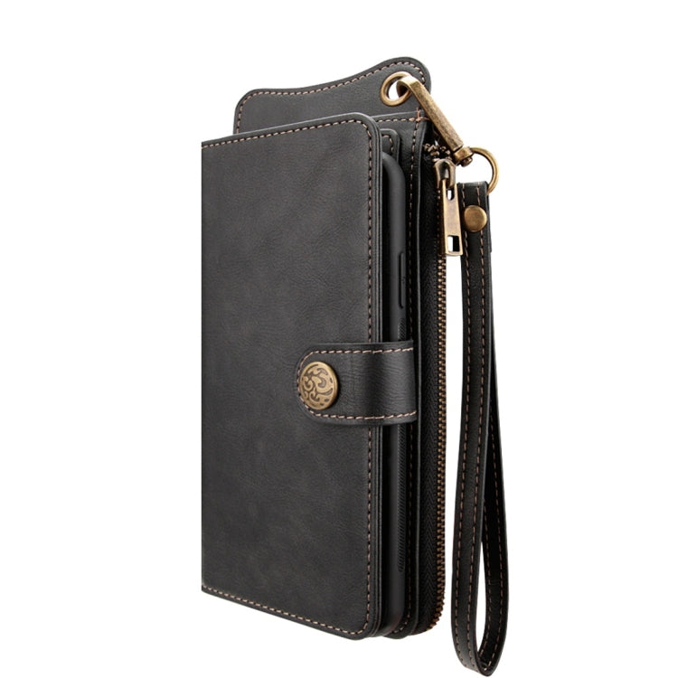 For iPhone 7 Plus / 8 Plus Multi-function PU + TPU Horizontal Flip Leather Case with Card Slots & Wallet & Photo Frame & Lanyard