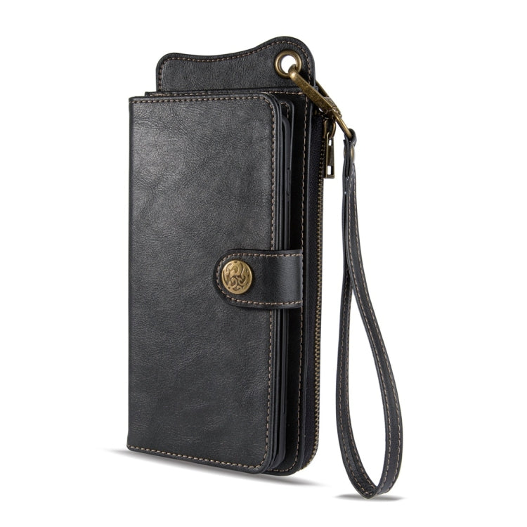 For iPhone 11 Multi-function PU + TPU Horizontal Flip Leather Case with Card Slots & Wallet & Photo Frame & Lanyard(Black)