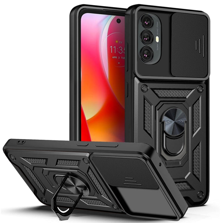 For Motorola Moto G Power 2022 Sliding Camera Cover Design TPU + PC Phone Case