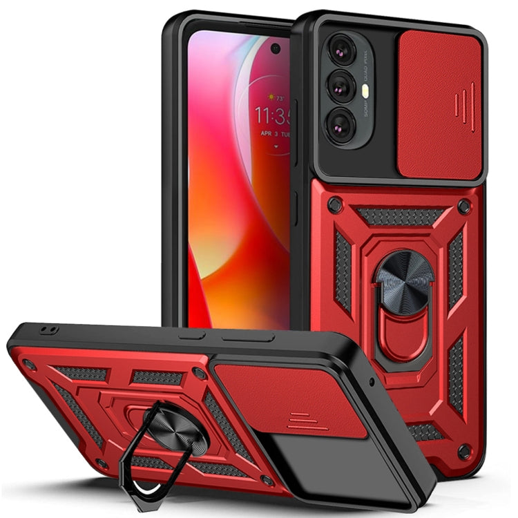 For Motorola Moto G Power 2022 Sliding Camera Cover Design TPU + PC Phone Case