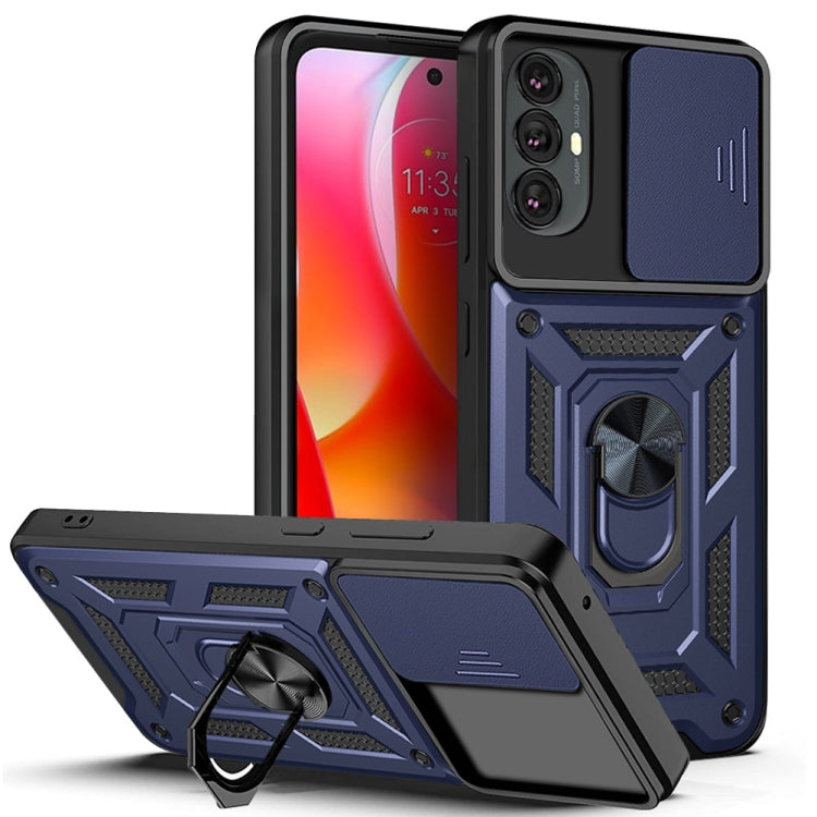 For Motorola Moto G Power 2022 Sliding Camera Cover Design TPU + PC Phone Case