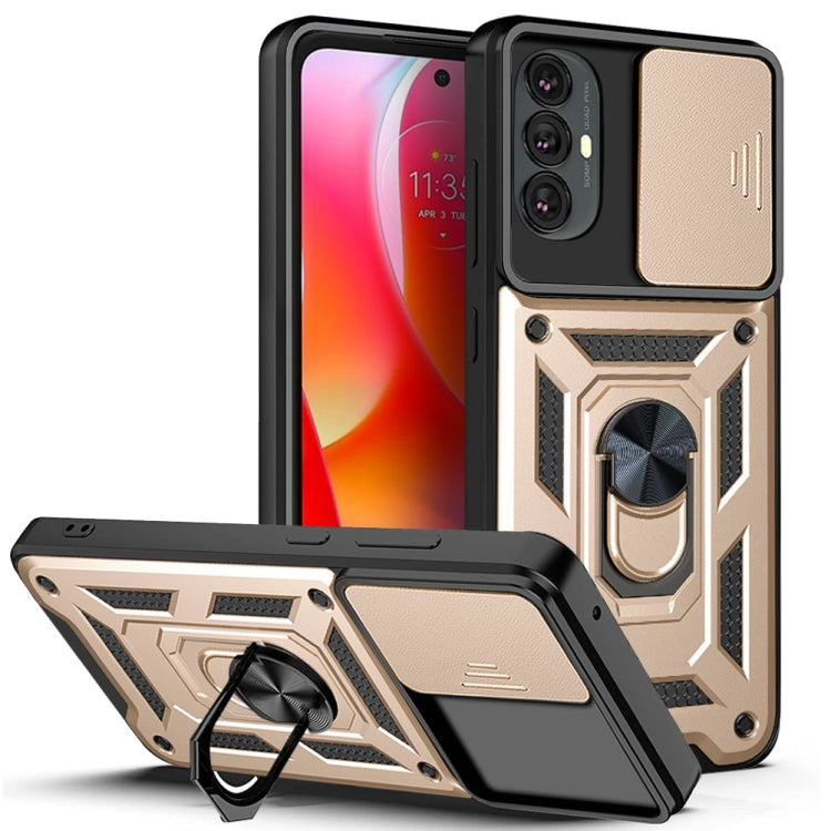 For Motorola Moto G Power 2022 Sliding Camera Cover Design TPU + PC Phone Case