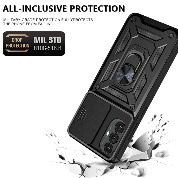 For Motorola Moto G Power 2022 Sliding Camera Cover Design TPU + PC Phone Case
