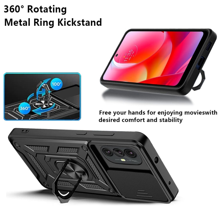 For Motorola Moto G Power 2022 Sliding Camera Cover Design TPU + PC Phone Case