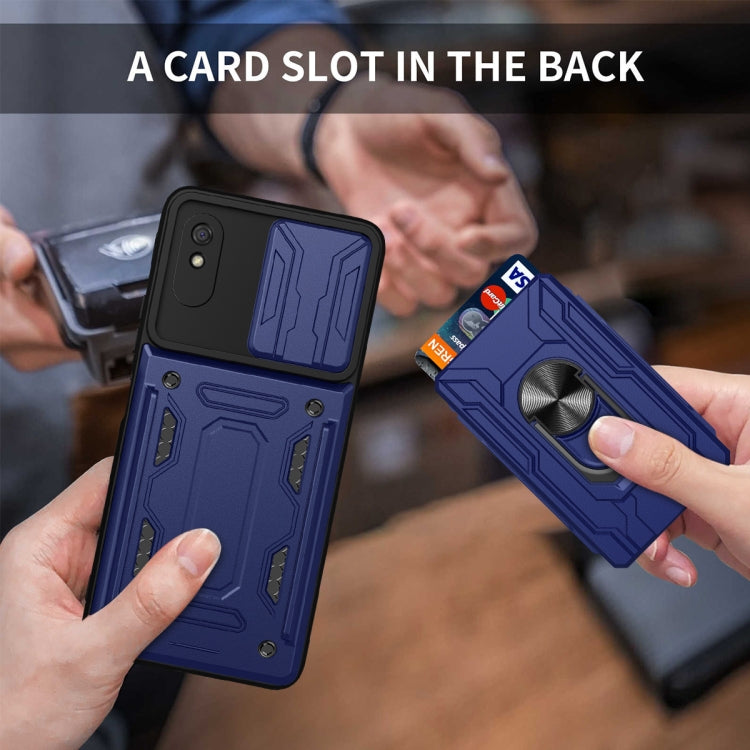 For Xiaomi Redmi 9A Sliding Camshield Card Phone Case