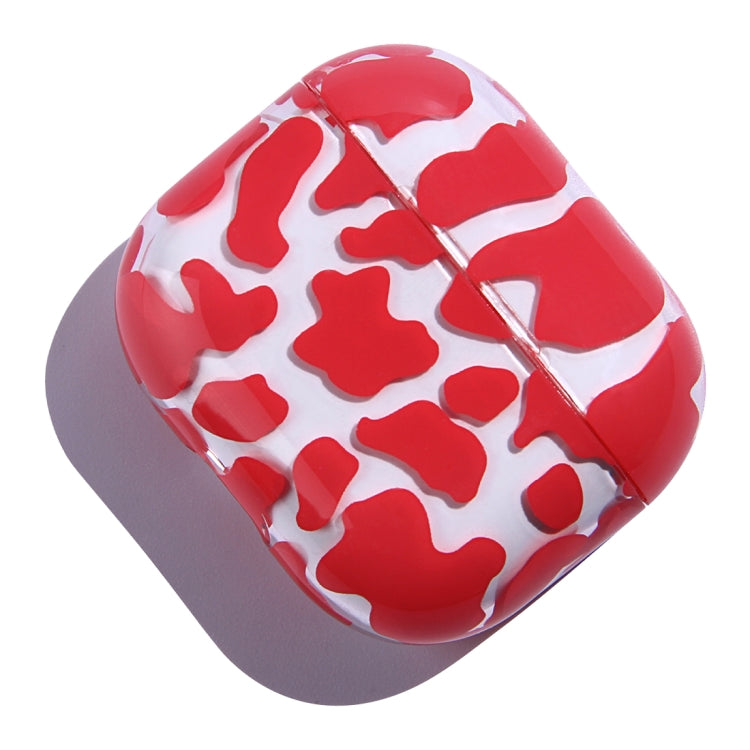 Transparent Cow Series Earphone PC Protective Case For AirPods Pro