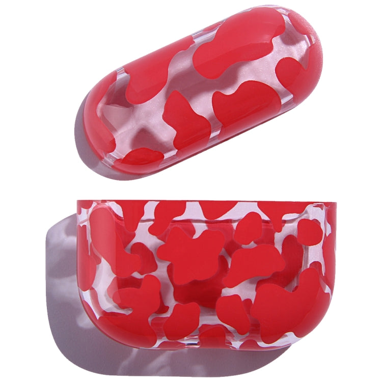 Transparent Cow Series Earphone PC Protective Case For AirPods Pro