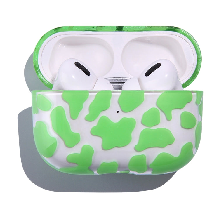 Transparent Cow Series Earphone PC Protective Case For AirPods Pro