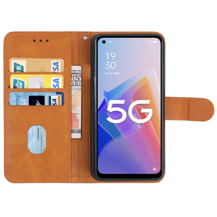 For OPPO A96 4G / A36 4G / A76 4G / K10 4G Leather Phone Case