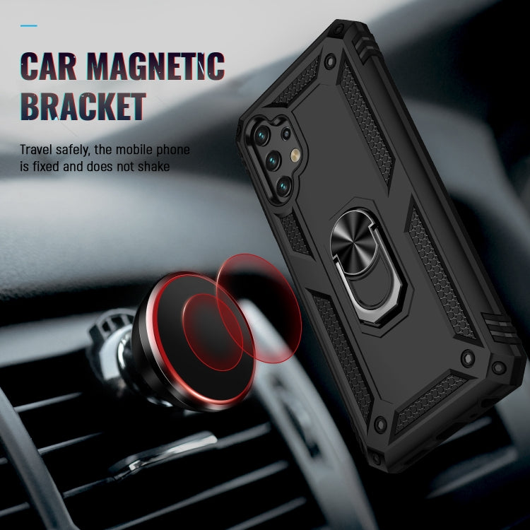 For Samsung Galaxy A13 4G Shockproof TPU + PC Phone Case with Holder