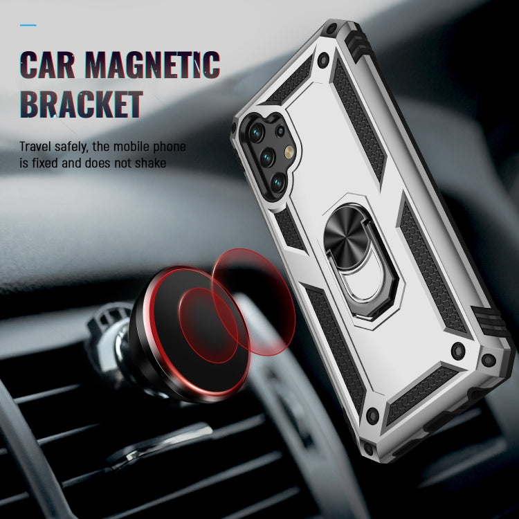 For Samsung Galaxy A13 4G Shockproof TPU + PC Phone Case with Holder
