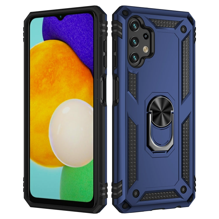 For Samsung Galaxy A13 4G Shockproof TPU + PC Phone Case with Holder