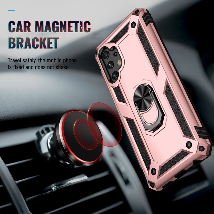 For Samsung Galaxy A13 4G Shockproof TPU + PC Phone Case with Holder