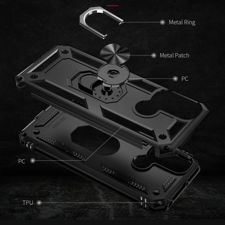 For Motorola Moto G31 / G41 Shockproof TPU + PC Phone Case with Holder