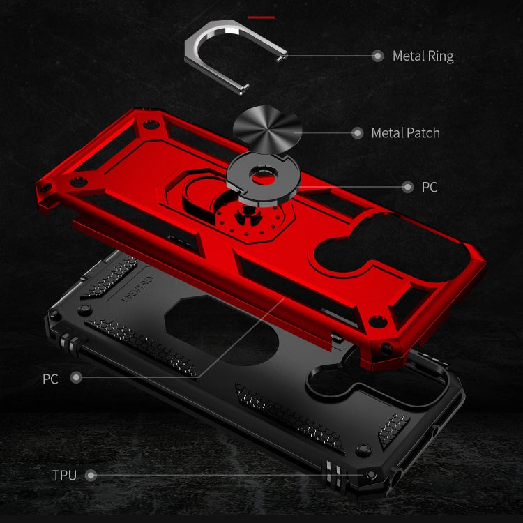 For Motorola Moto G31 / G41 Shockproof TPU + PC Phone Case with Holder
