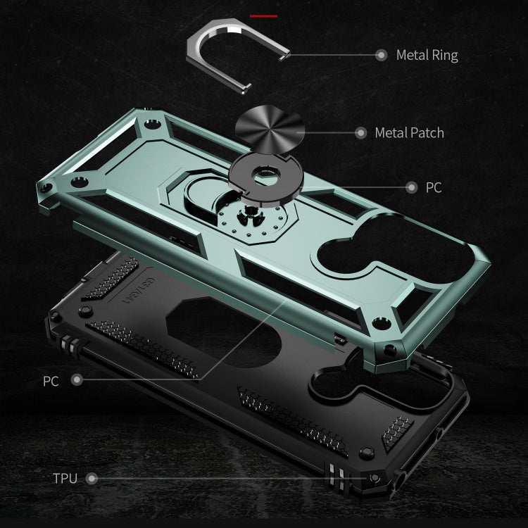 For Motorola Moto G31 / G41 Shockproof TPU + PC Phone Case with Holder