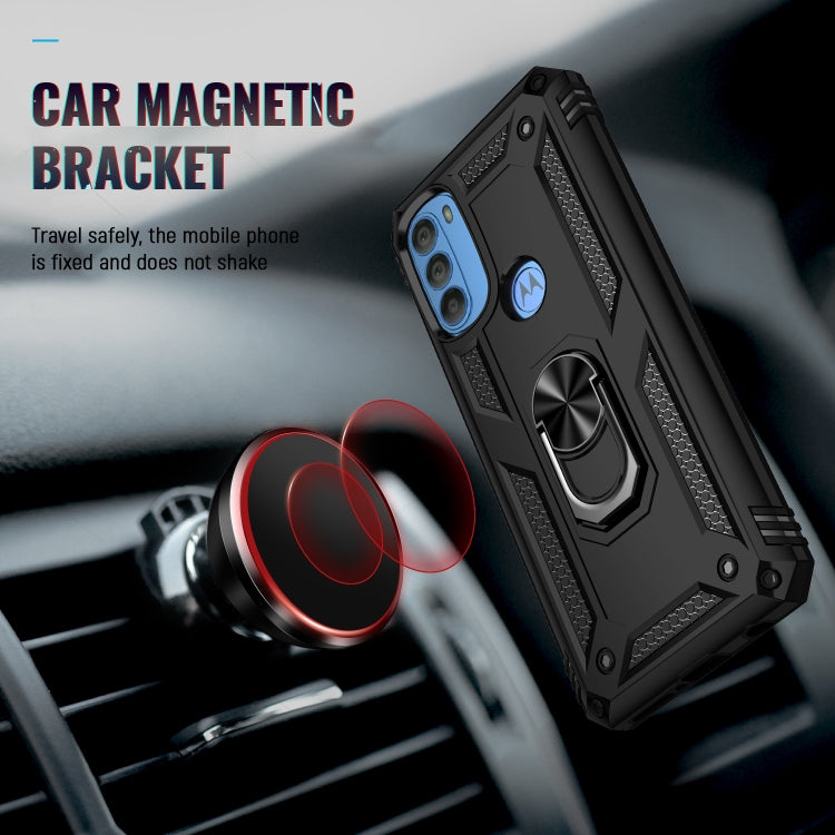 For Motorola Moto G71 5G Shockproof TPU + PC Phone Case with Holder
