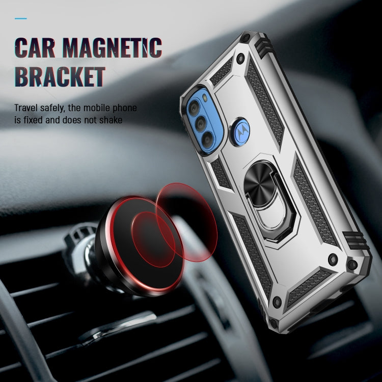 For Motorola Moto G71 5G Shockproof TPU + PC Phone Case with Holder