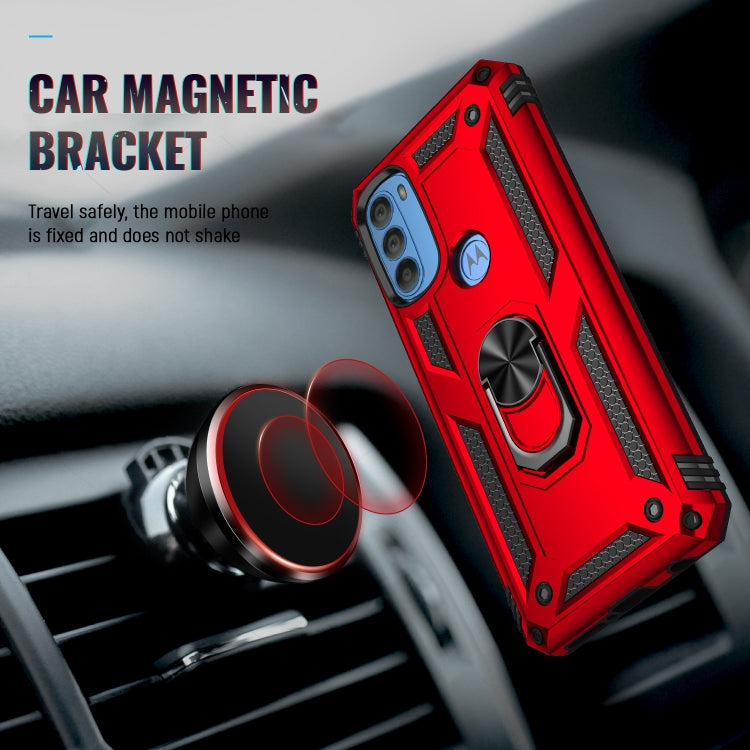 For Motorola Moto G71 5G Shockproof TPU + PC Phone Case with Holder