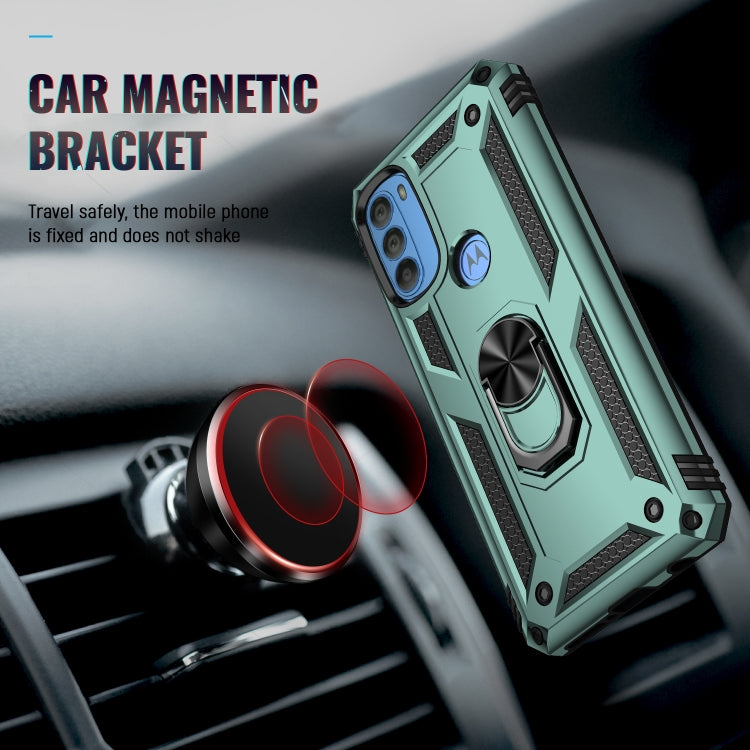 For Motorola Moto G71 5G Shockproof TPU + PC Phone Case with Holder