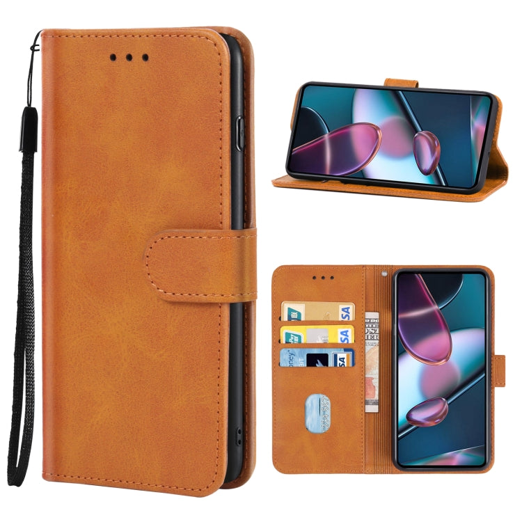 For Motorola Edge 30 Pro Leather Phone Case