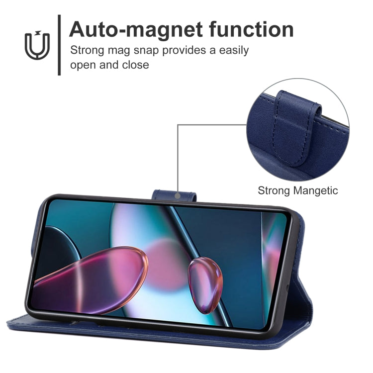 For Motorola Edge 30 Pro Leather Phone Case