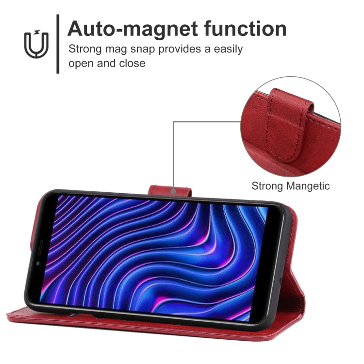 For BLU C5 Max Leather Phone Case
