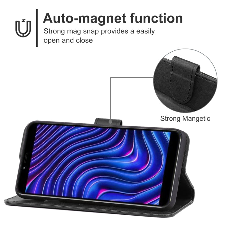 For BLU C5 Max Leather Phone Case