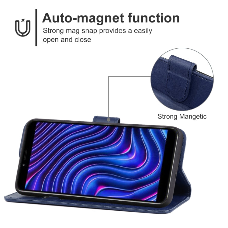 For BLU C5 Max Leather Phone Case