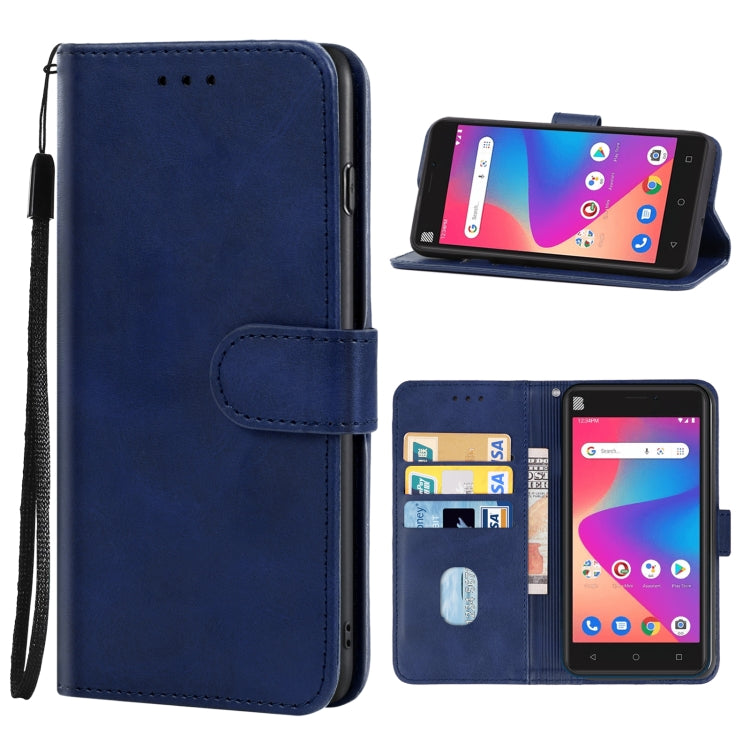 For BLU Studio X10 2022 Leather Phone Case